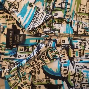 Cityscape Button down Shirt, Lane Bryant 14/16